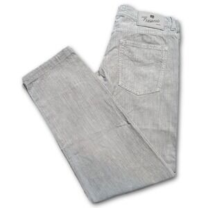 Marco Pescarolo Nerano Mens Pants Gray Appx. 34x30 Corduroy Italy Size 50